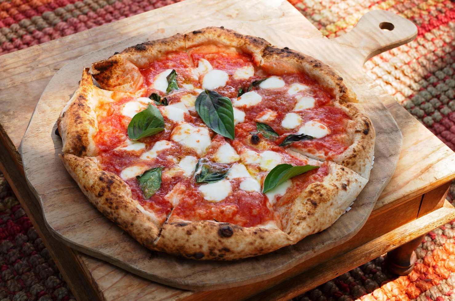 Margherita pizza